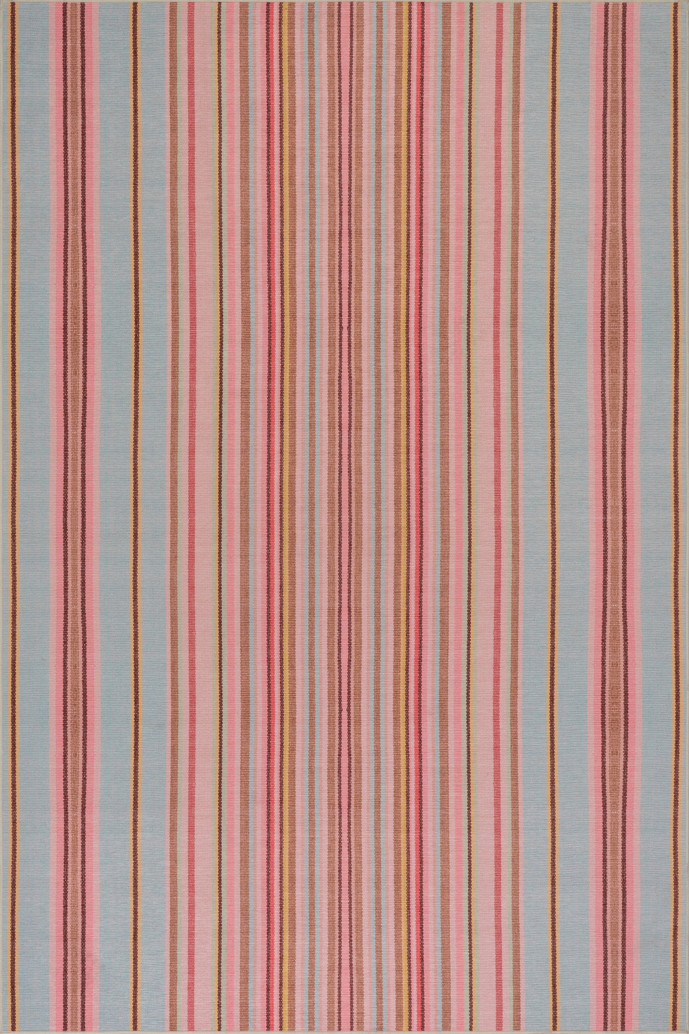 Jamaica Stripe Machine Washabel Rug