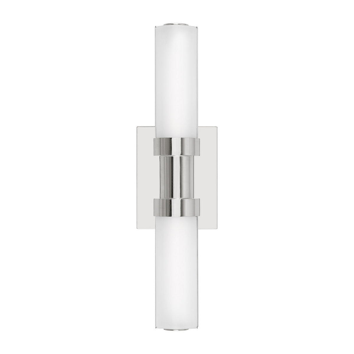 LED Bath Wall Sconce — W: 4.75" × H: 18.00" × D: 4.50"