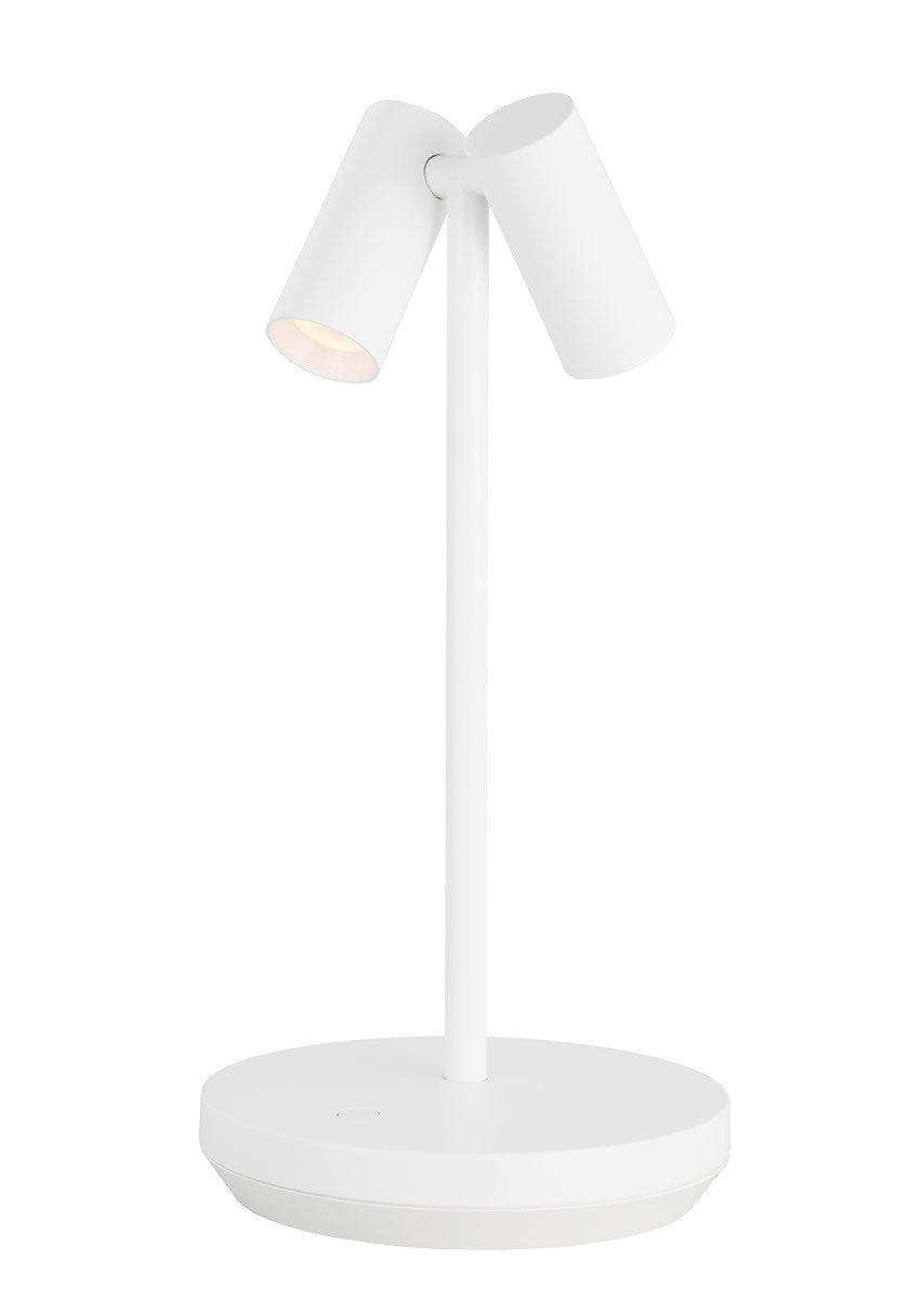 Doppia Short Accent Rechargeable Table Lamp
