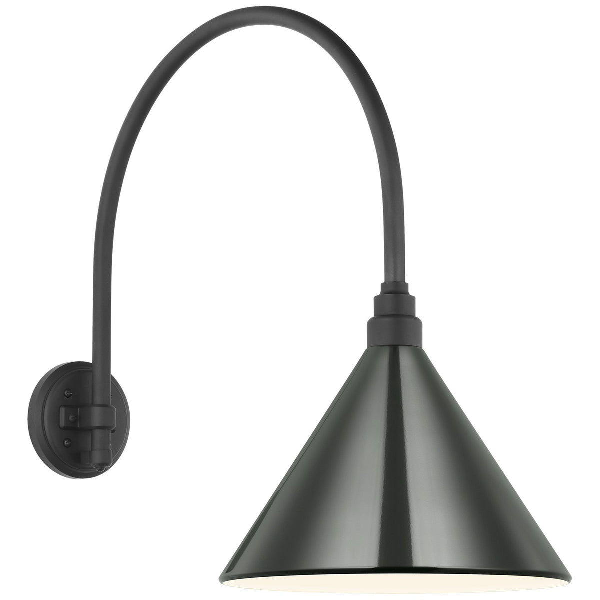 Academy 19.5" Arched Mack Barn Light