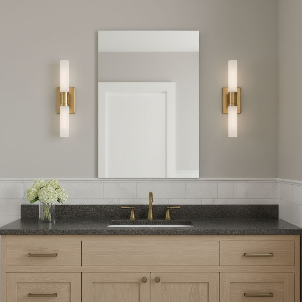 Two Light Bath Vanity — 20.00"