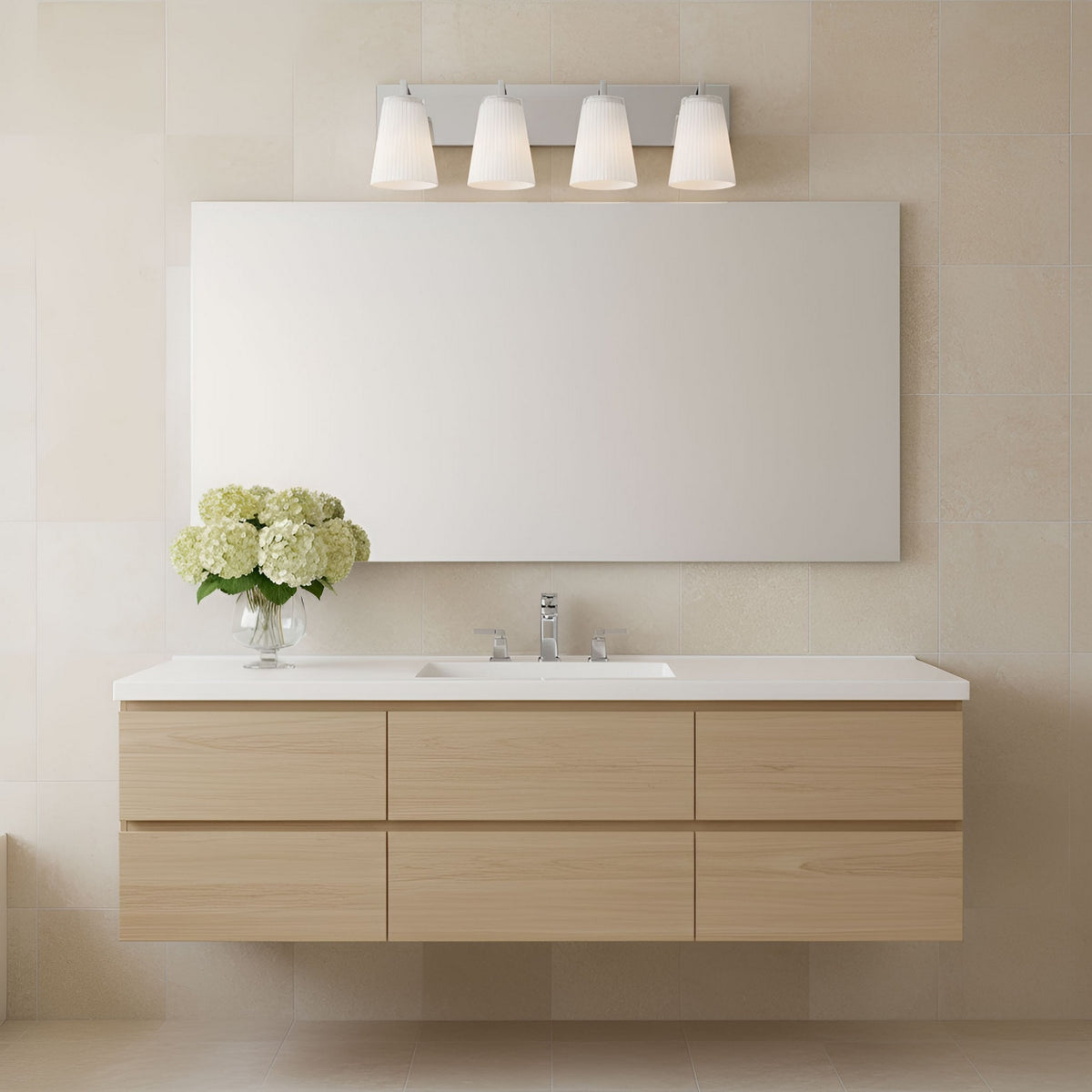 Upson Four Light Bath