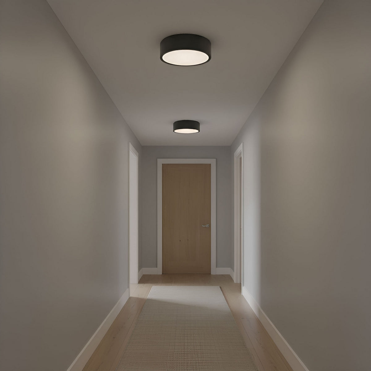 Albee Two Light Flush Mount