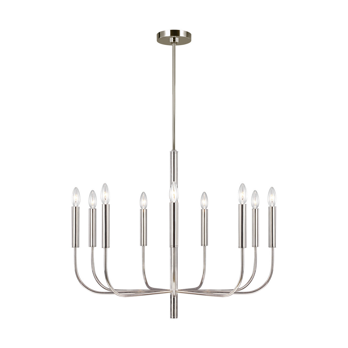 Nine Light Chandelier — 25.75", 60 W