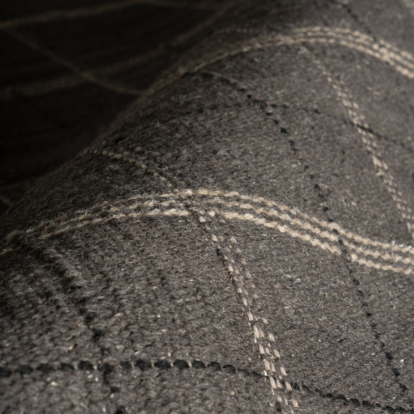 Nate Berkus Downing Plaid Wool Cozy Area Rug