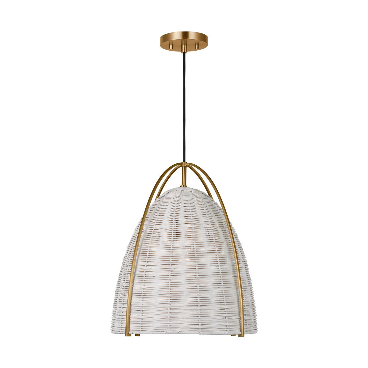 Norman Large Wicker Pendant