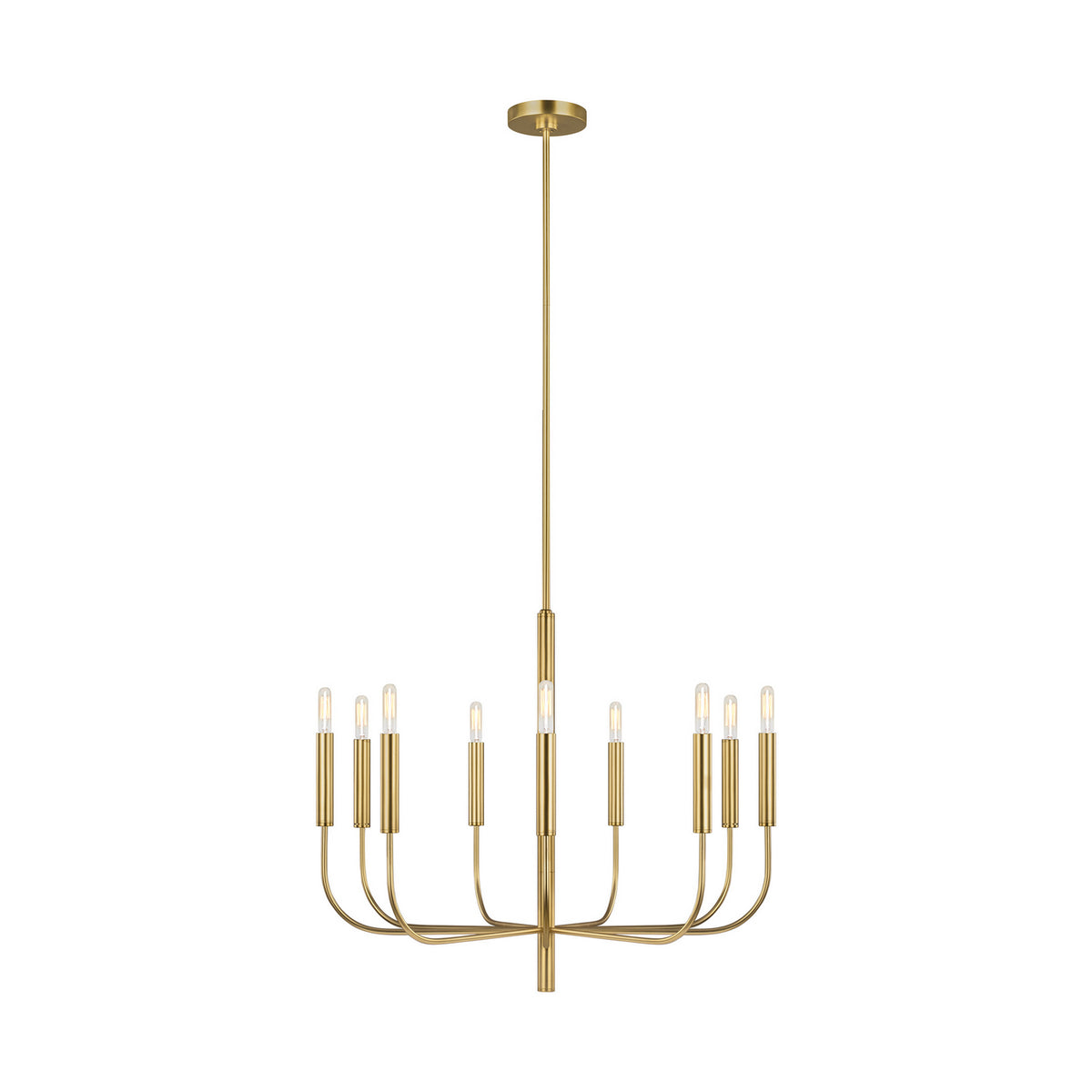 Nine Light Chandelier — 25.75", 60 W