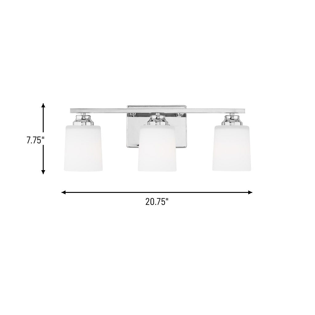 Vinton Three Light Wall/Bath
