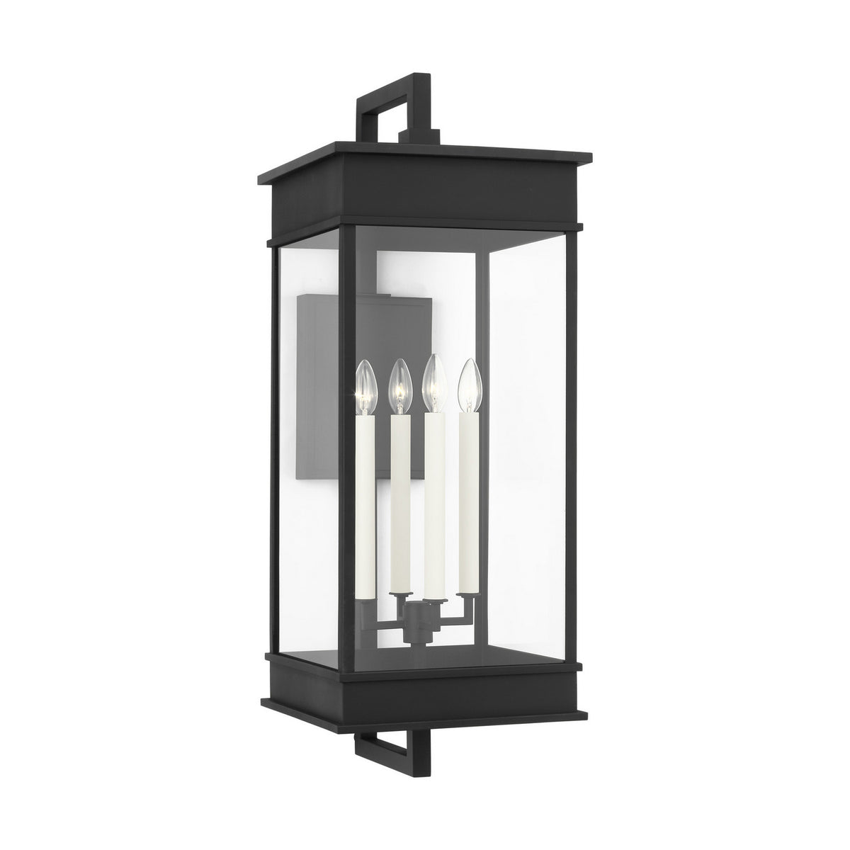 Four Light Outdoor Wall Sconce — 35.13"