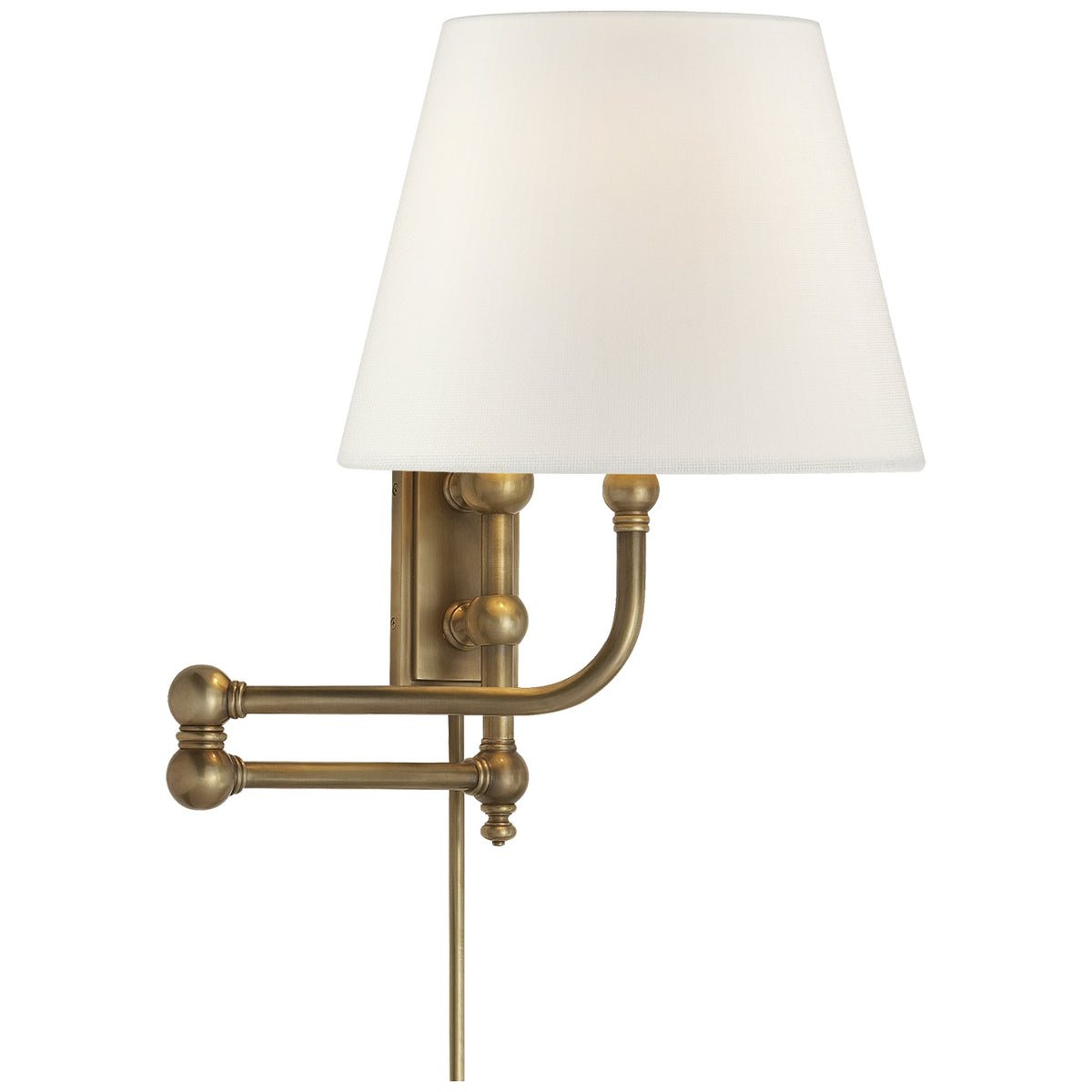 Pimlico One Light Swing Arm Wall Lamp