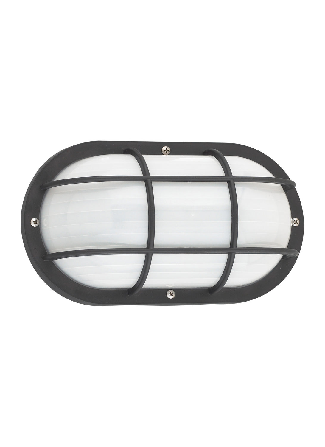 Bayside One Light Oval Grid Wall