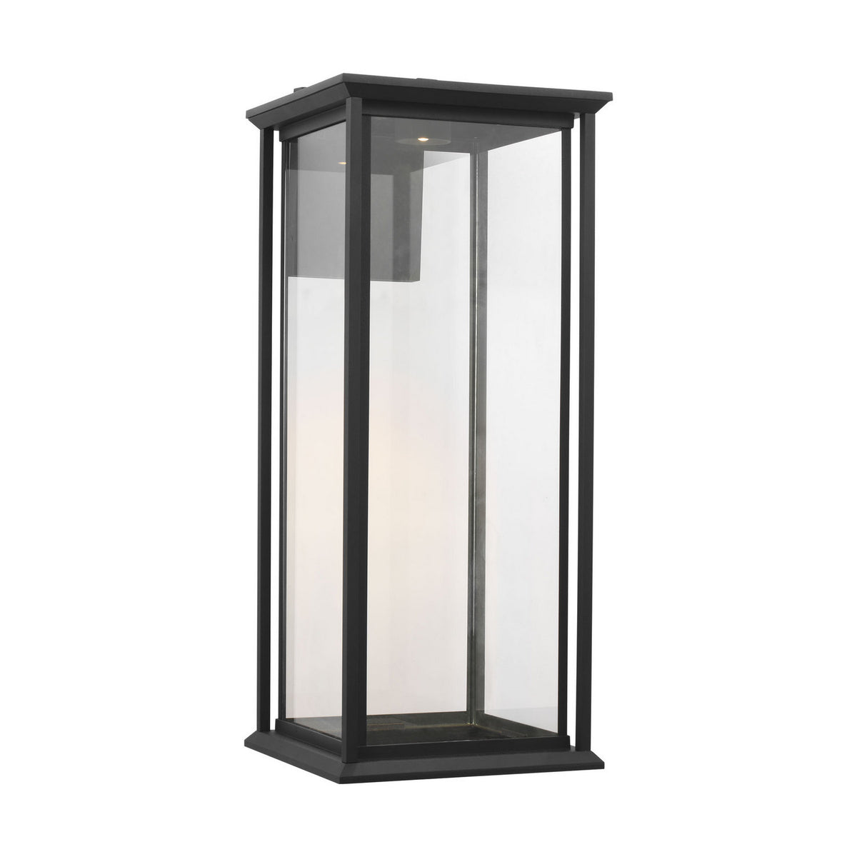 Audley 24" LED Lantern — Clear