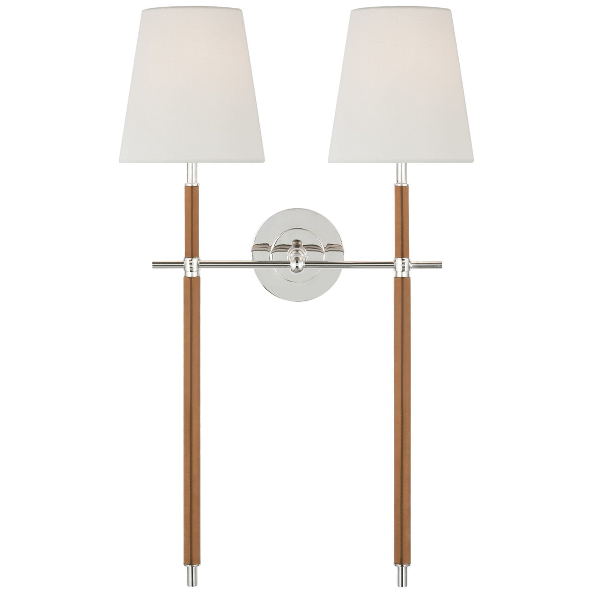 Bryant Large Wrapped Double Tail Sconce