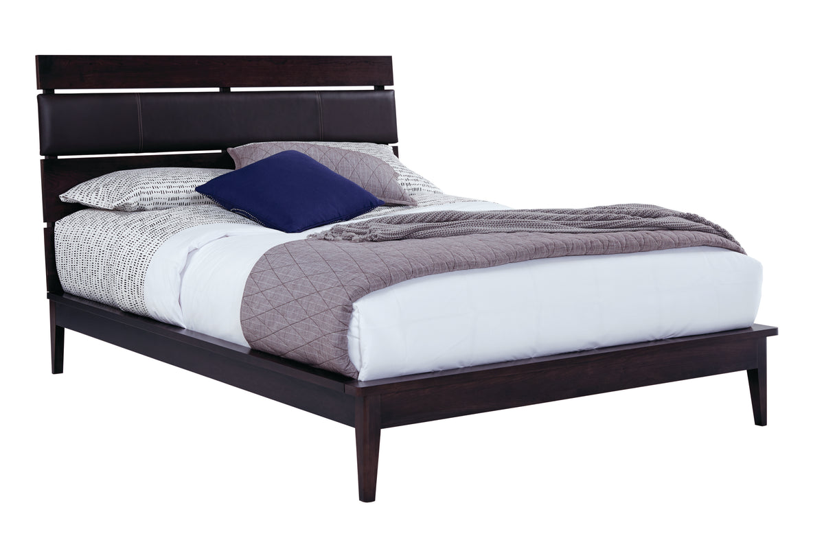 West Bros Camber Complete Bed in 88 Umber, on white