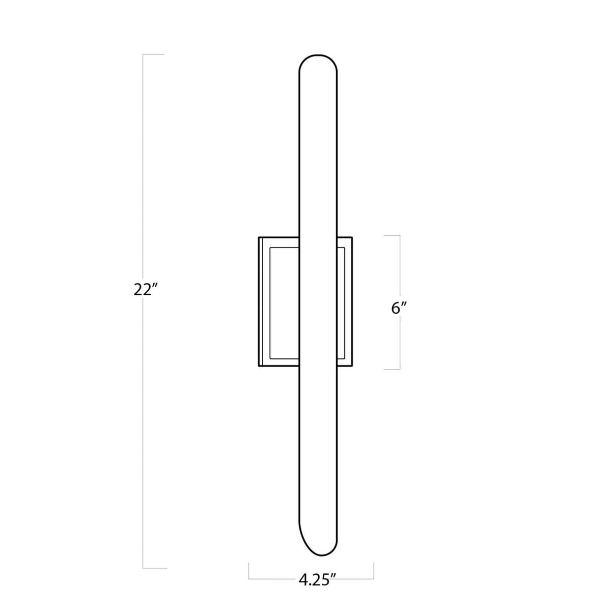Redford Two Light Wall Sconce — 22.00"