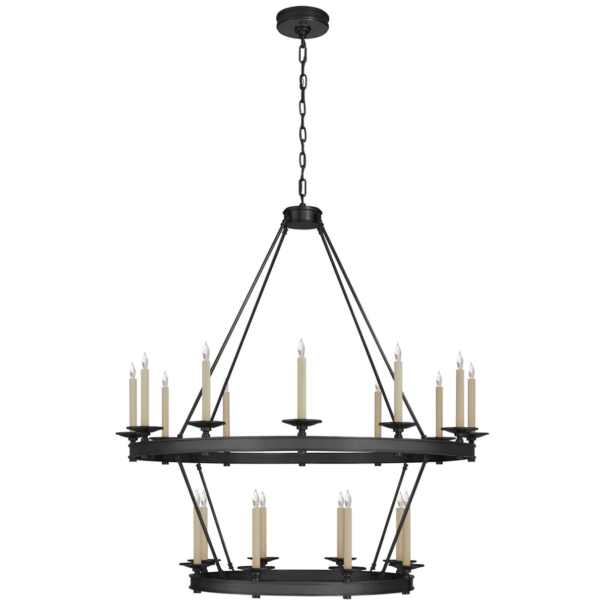 Launceton Large Two Tiered Chandelier