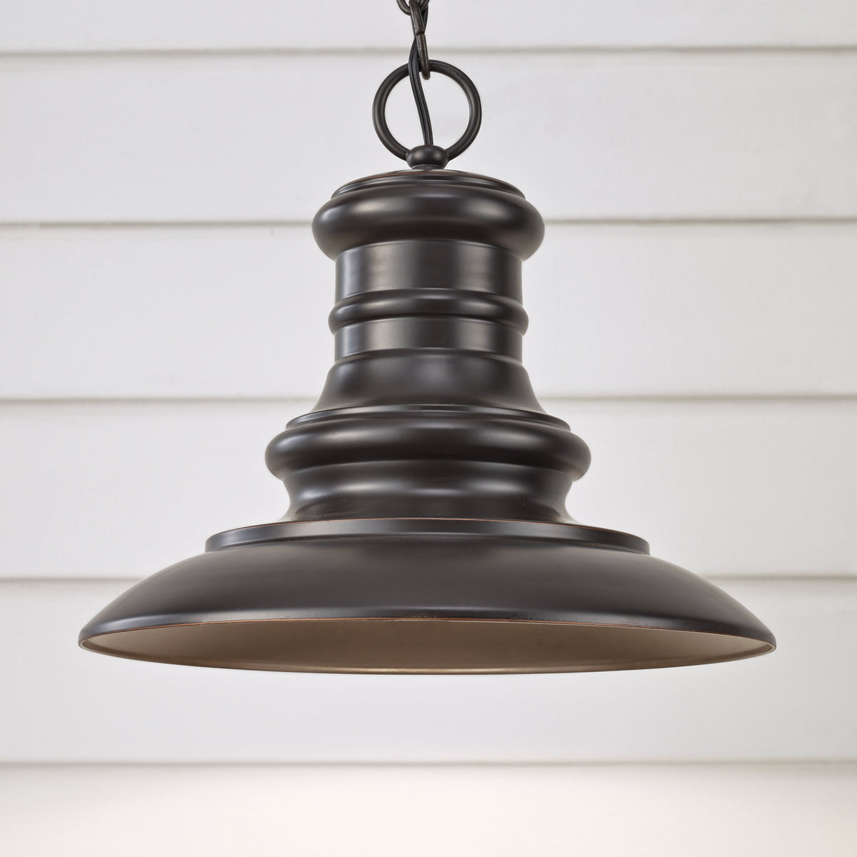 Redding Station One Light Outdoor Pendant