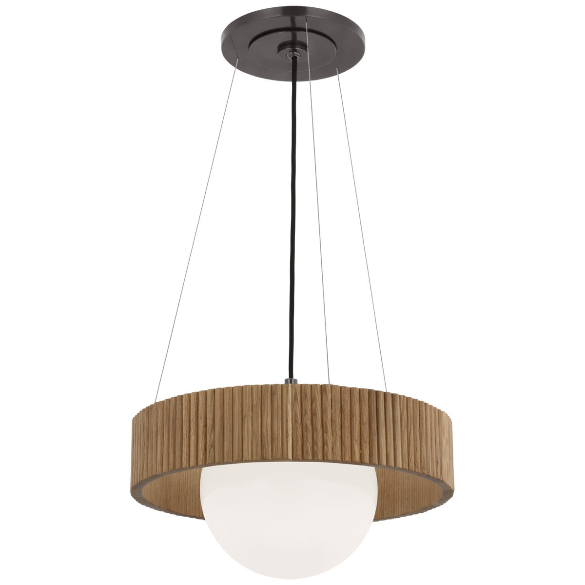Arena 18" Ring and Globe Chandelier