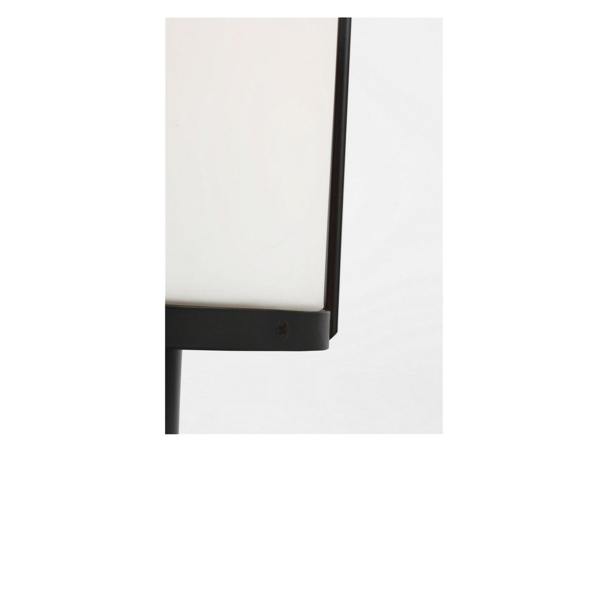 Luning 13 One Light Outdoor Post Lantern — Etched White Glass