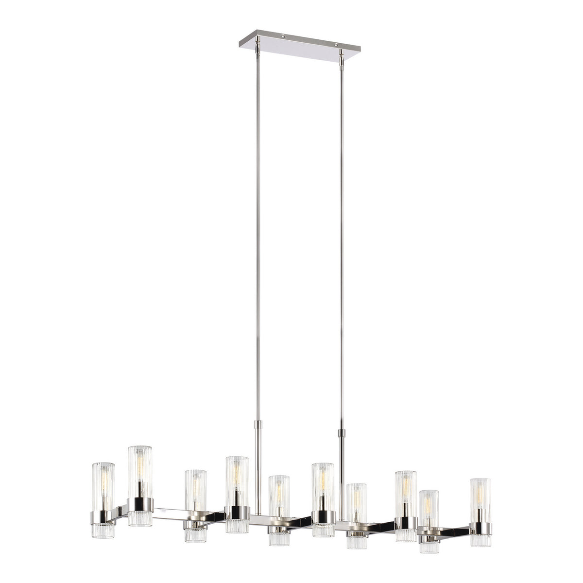 Ten Light Chandelier — 50"