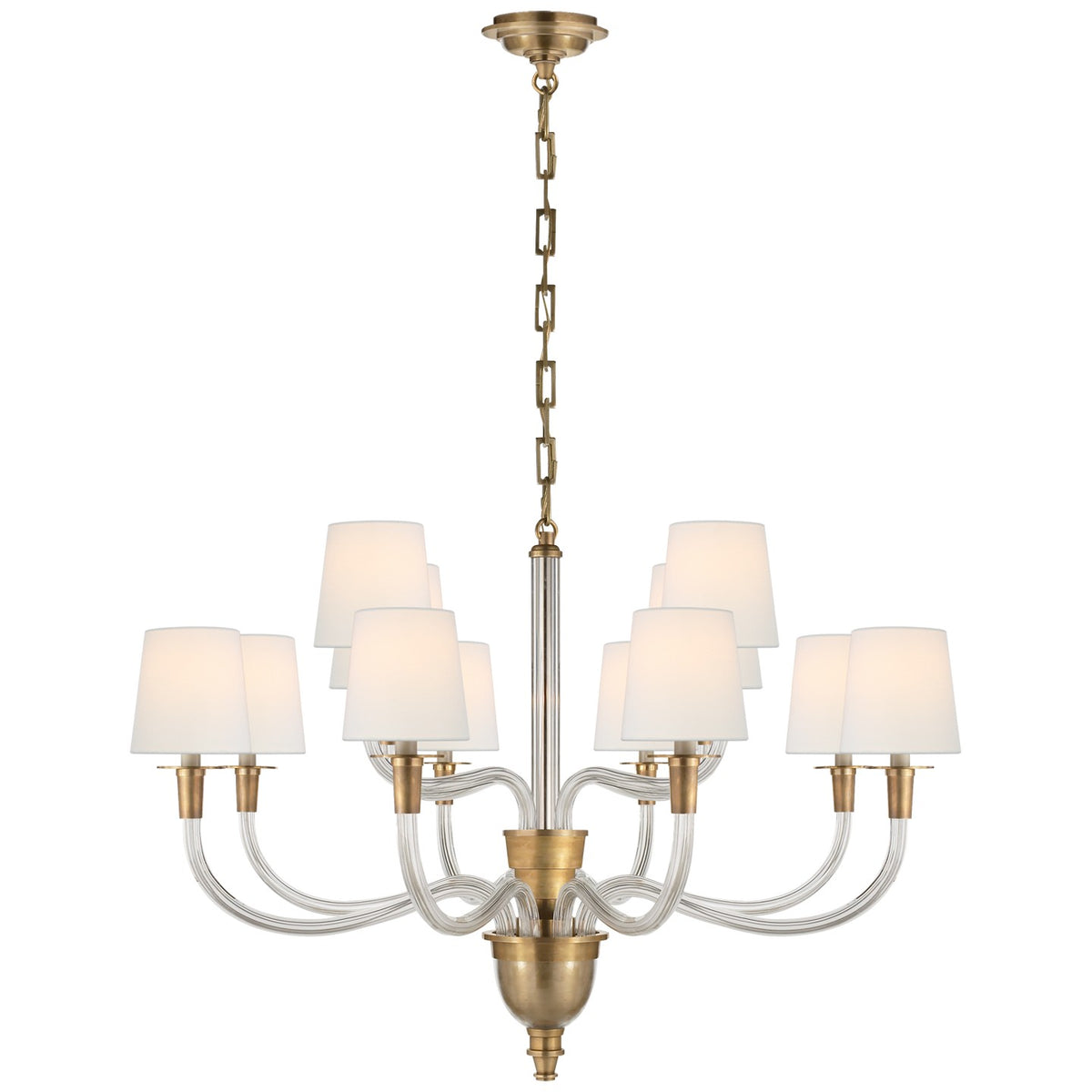 Vivian Large Two-Tier Chandelier