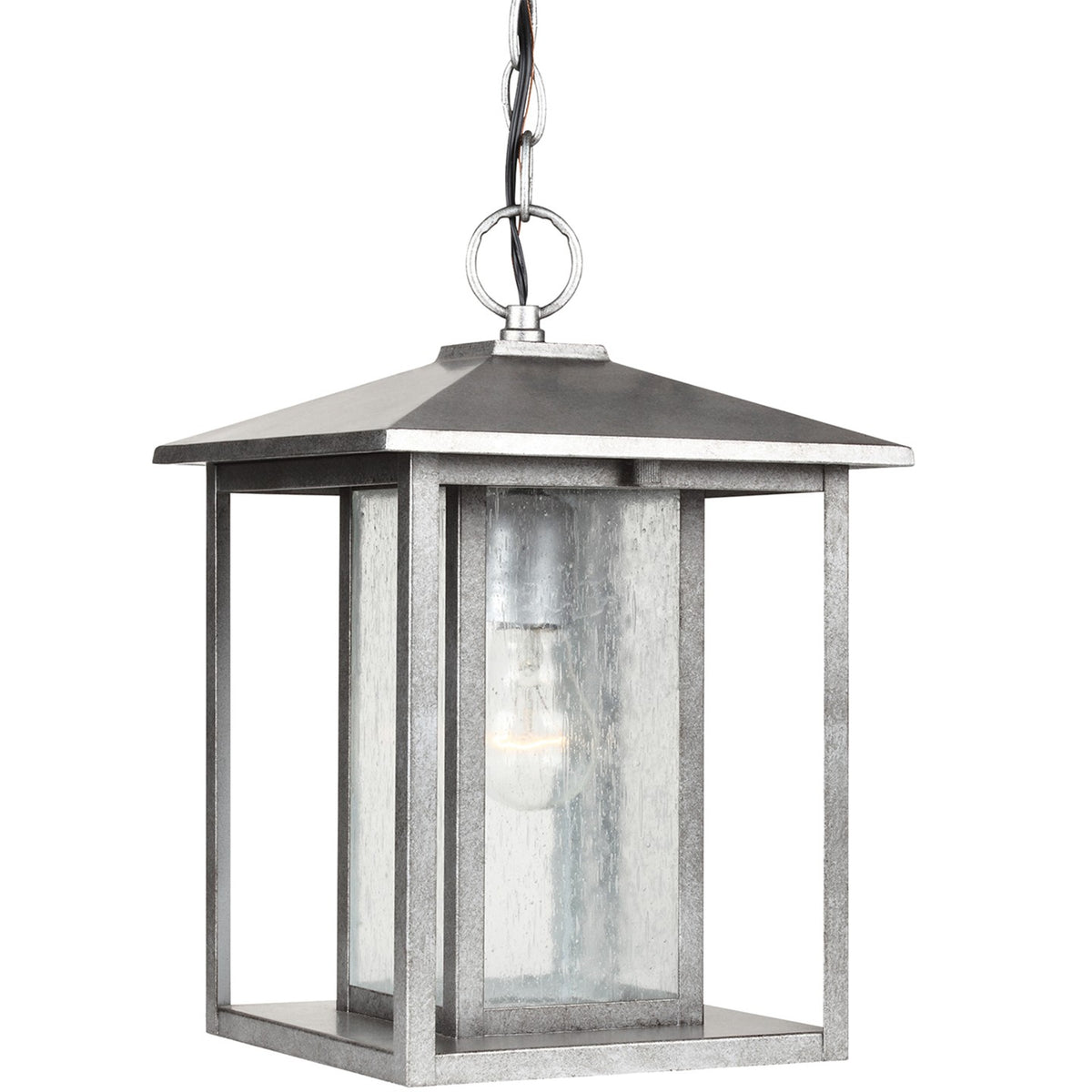 Hunnington 14" Hanging Lantern — Clear