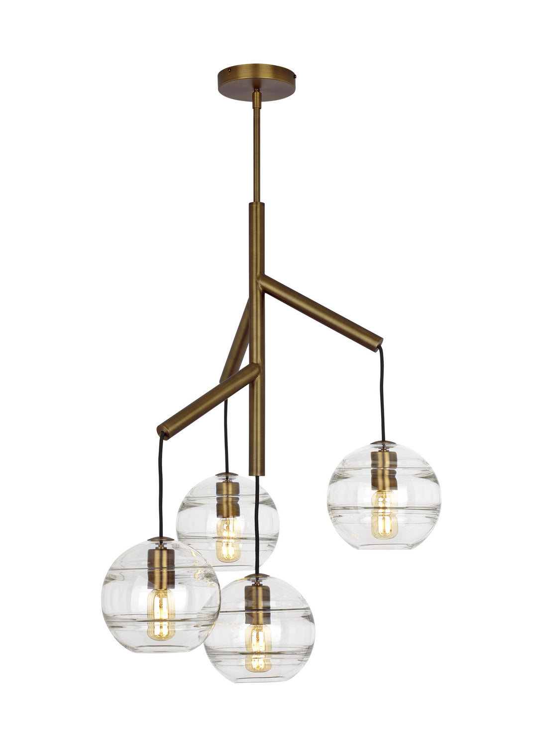 Four Light Chandelier — 24.5"