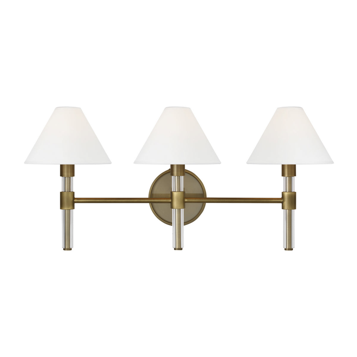 Three Light Bath Vanity — 12.13"