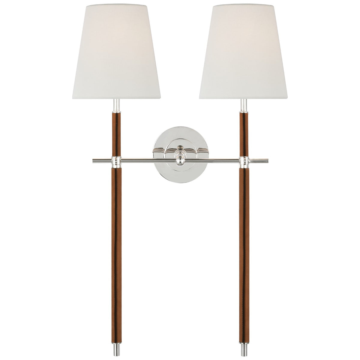 Bryant Large Wrapped Double Tail Sconce