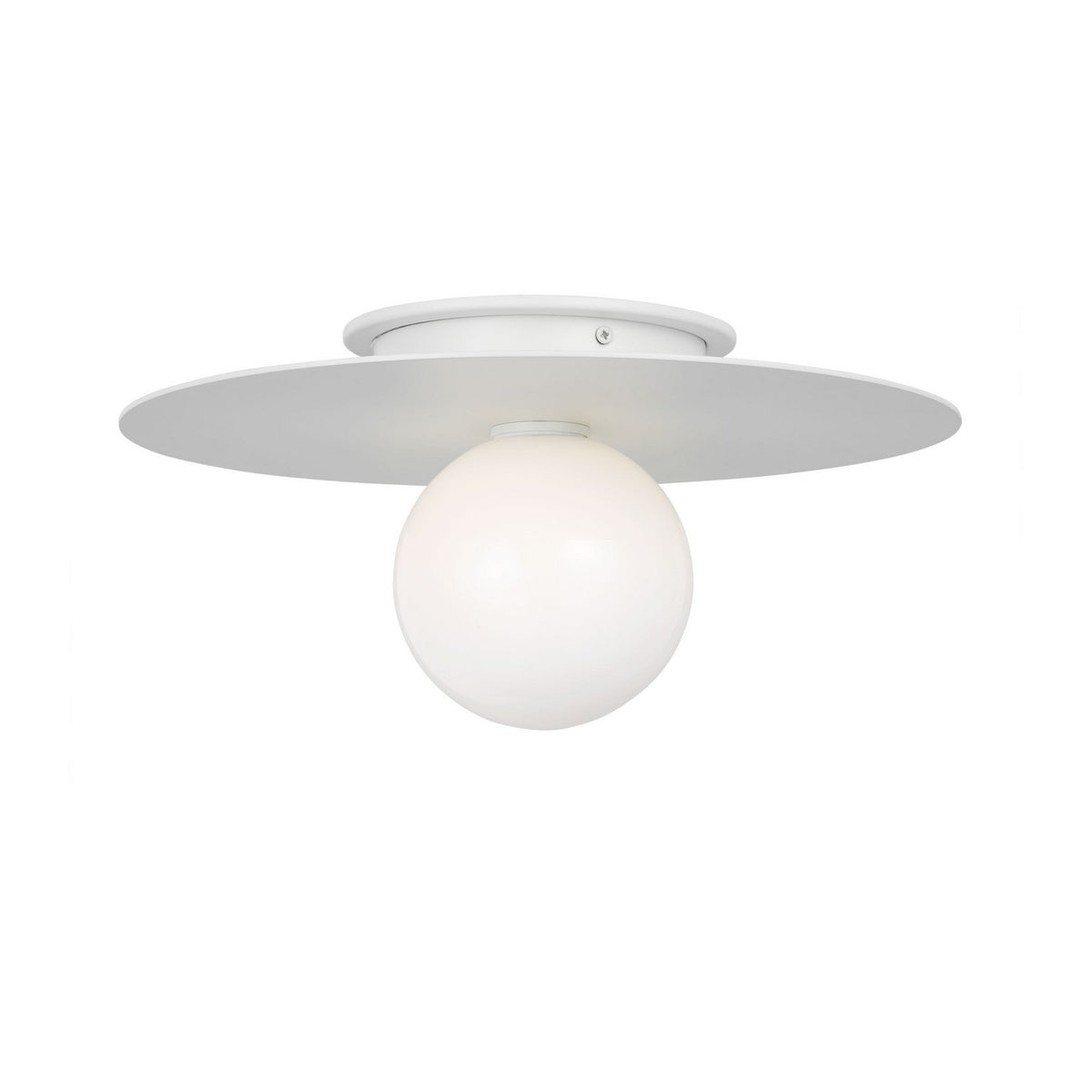 One Light Flush Mount — 6.38"