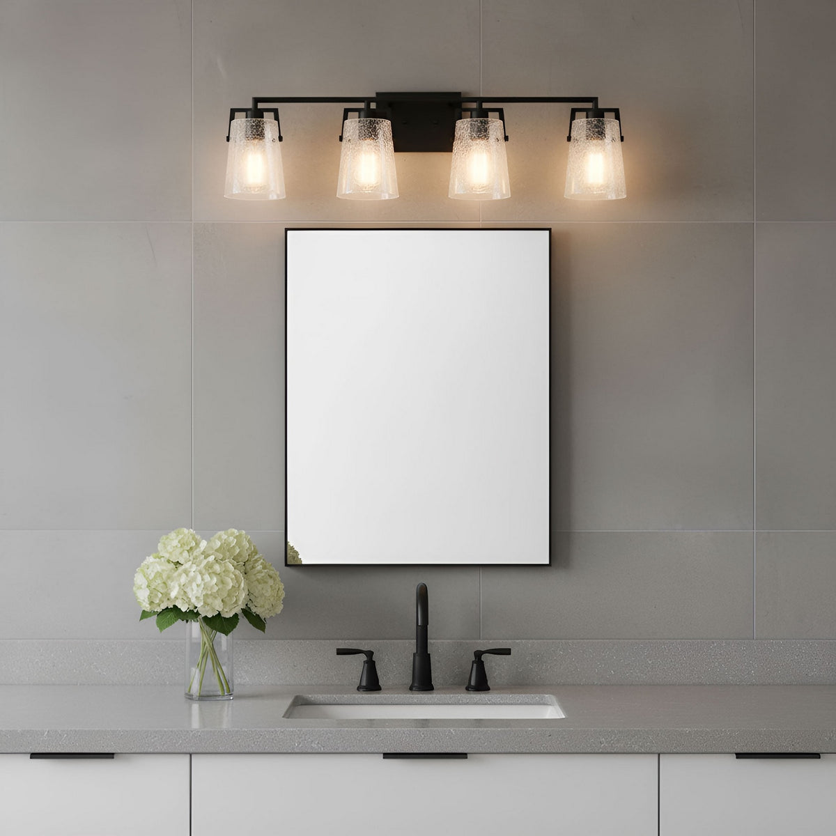 Crofton Four Light Vanity