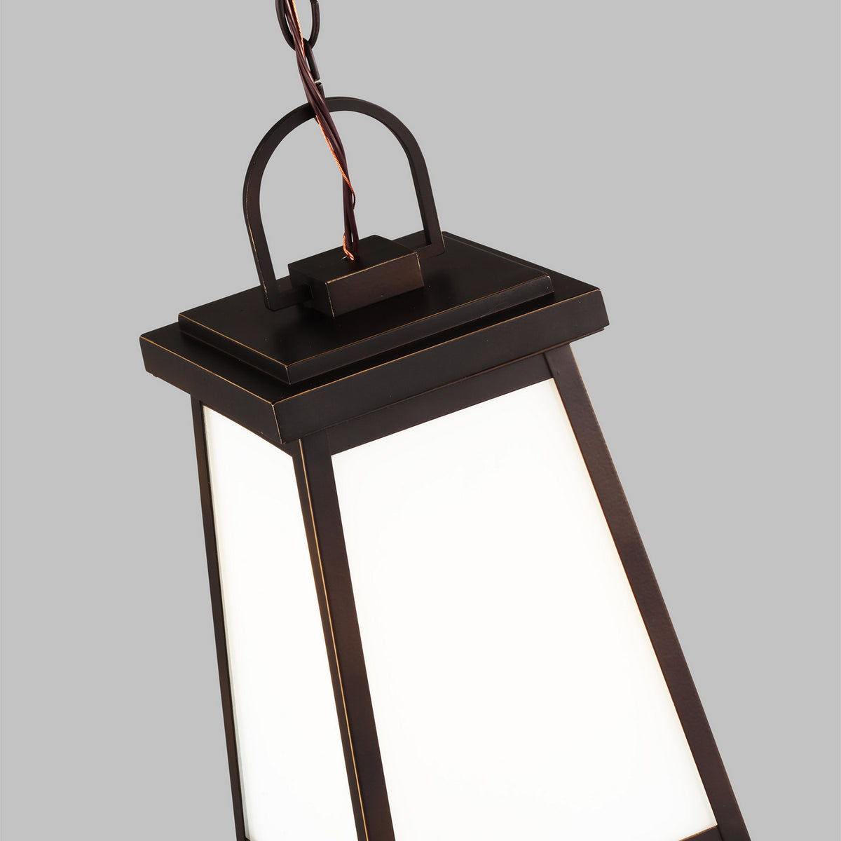 One Light Outdoor Pendant — 14.25", 9 W