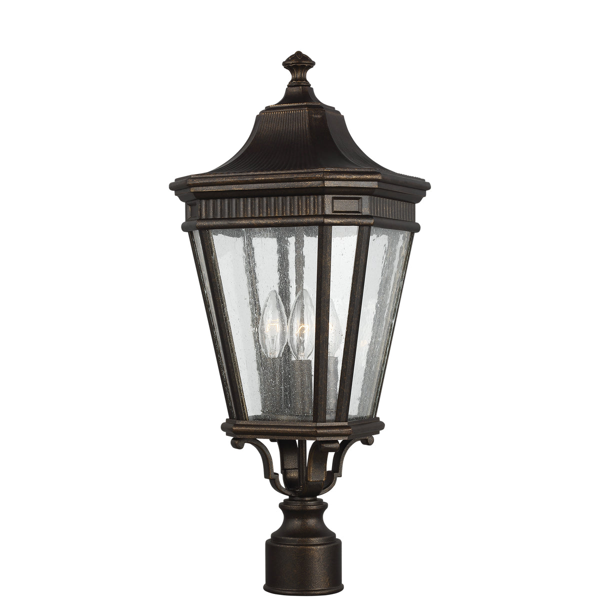 Cotswold Lane Three Light Post/Pier Lantern