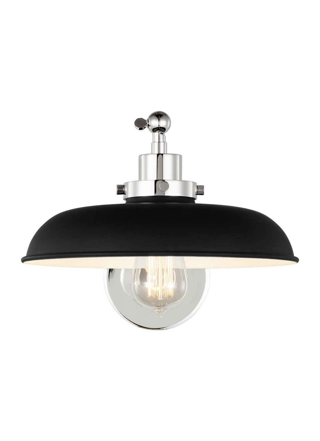 Wellfleet One-Arm Wide Sconce