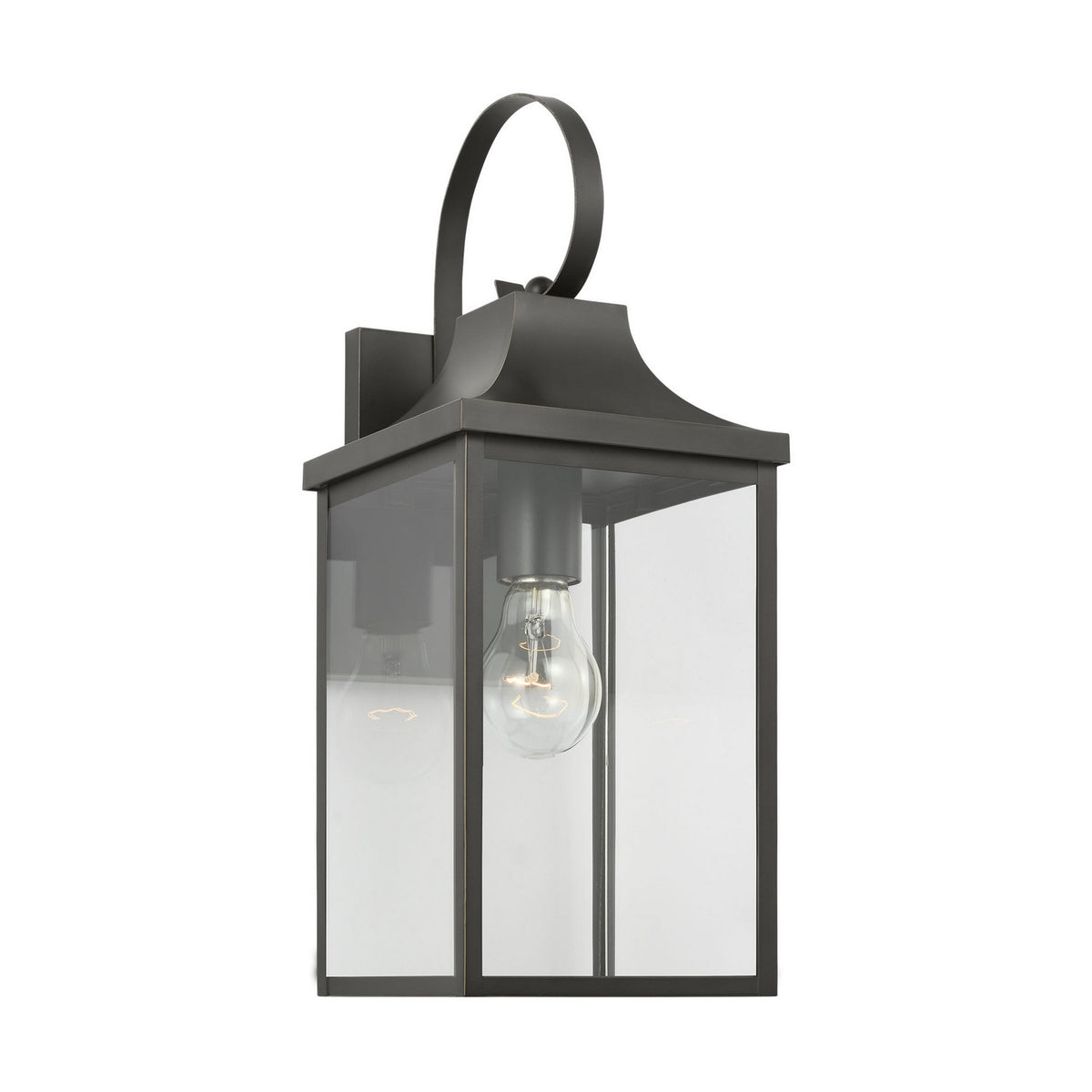Saybrook 17.5" Lantern — Smooth White