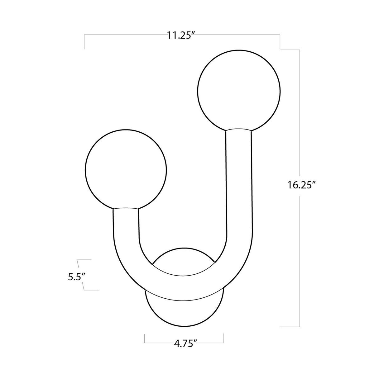 Happy LED Wall Sconce