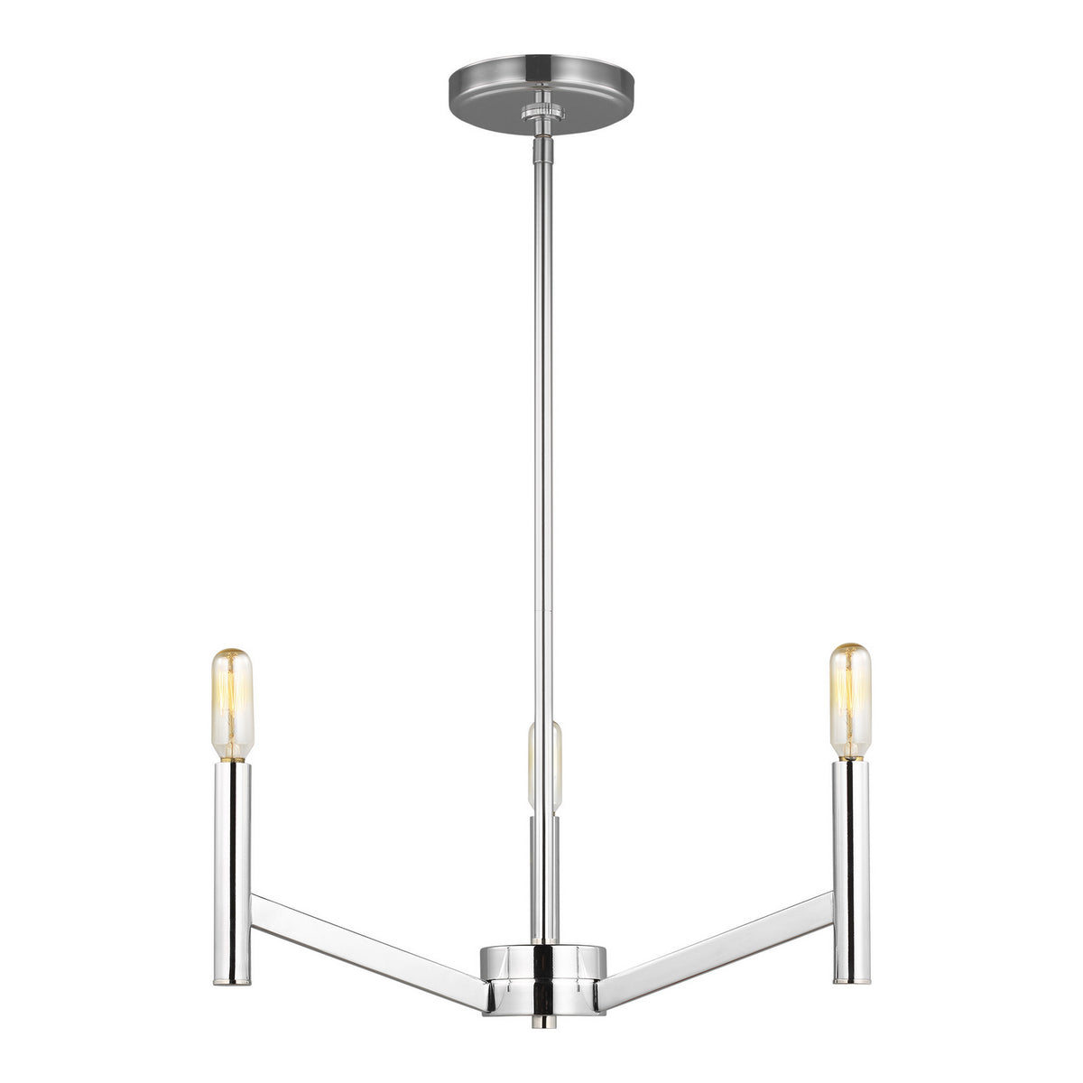 Three Light Chandelier — 15.13", 60 W