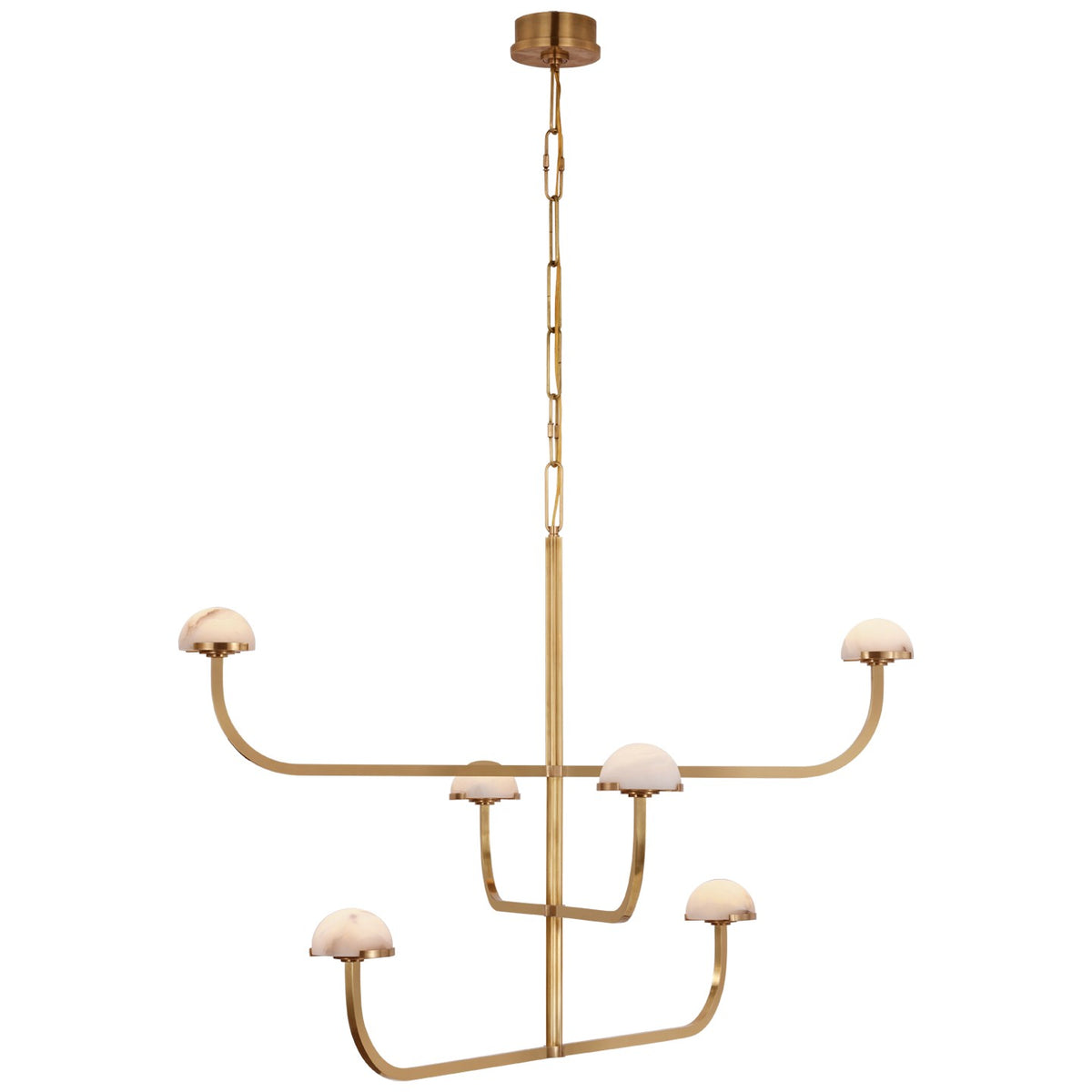 Pedra Three Tier Shallow Chandelier