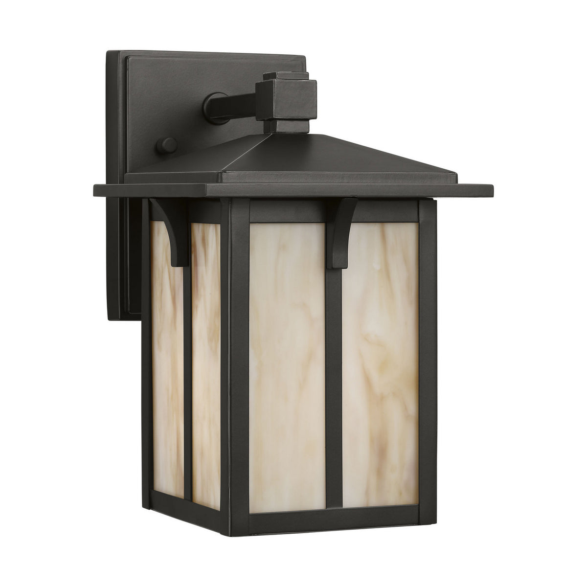 Tomek 1-Light Small Wall Lantern — Champagne