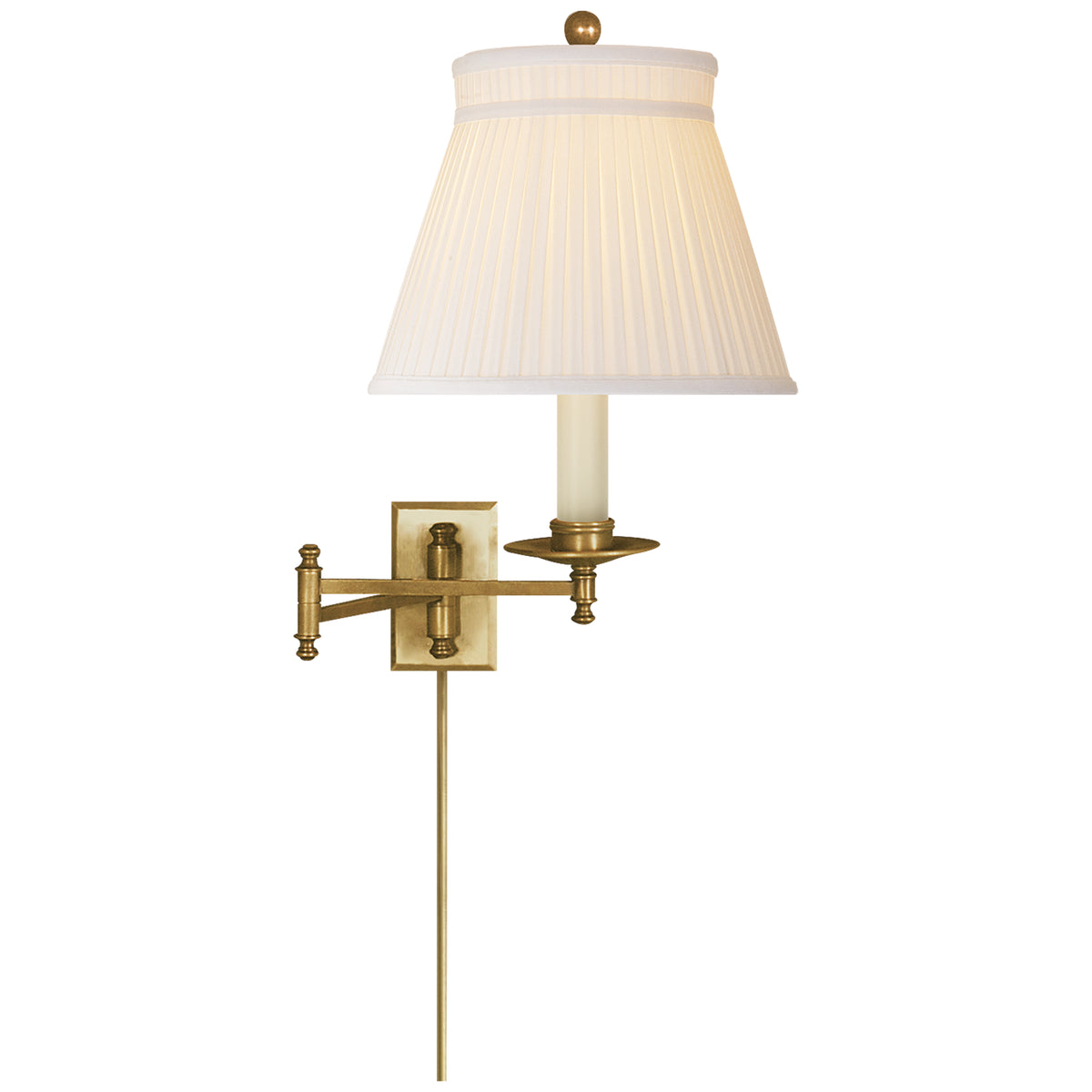Dorchester Swing Arm One Light Swing Arm Wall Lamp — 15.00"