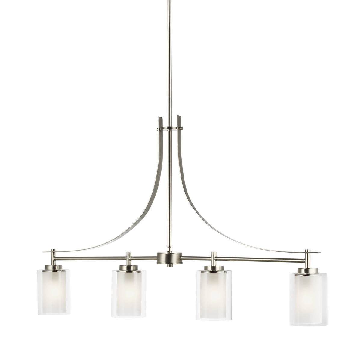 Elmwood Park Four Light Linear Chandelier