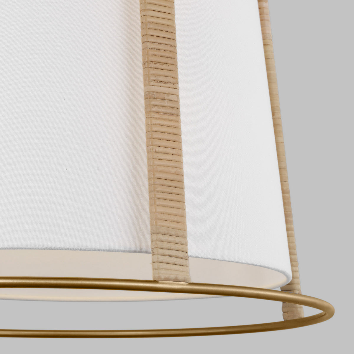 Two Light Pendant — White