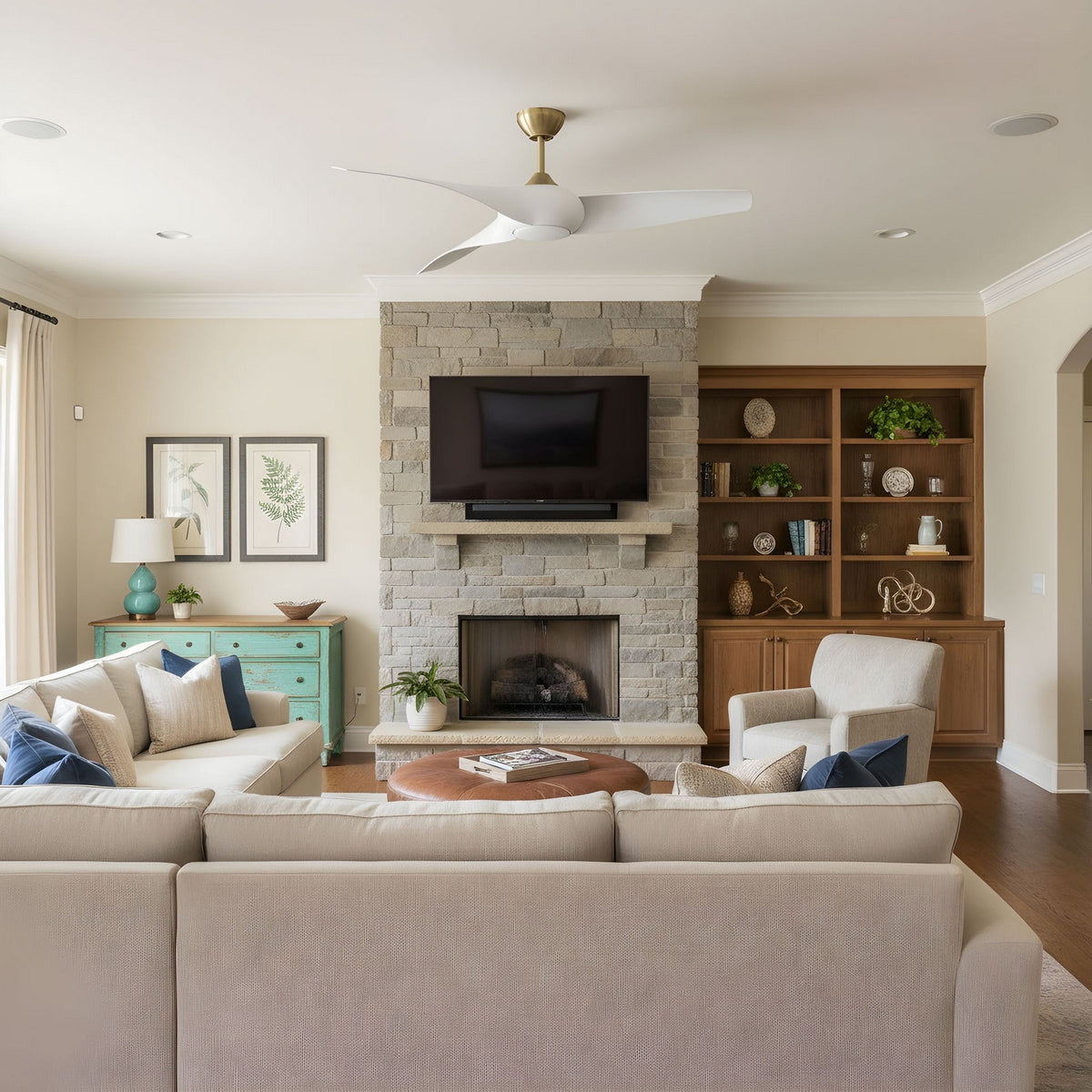 Topan Smart 52" LED Ceiling Fan