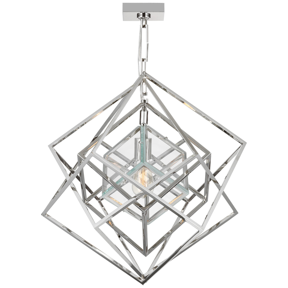 Cubist One Light Chandelier