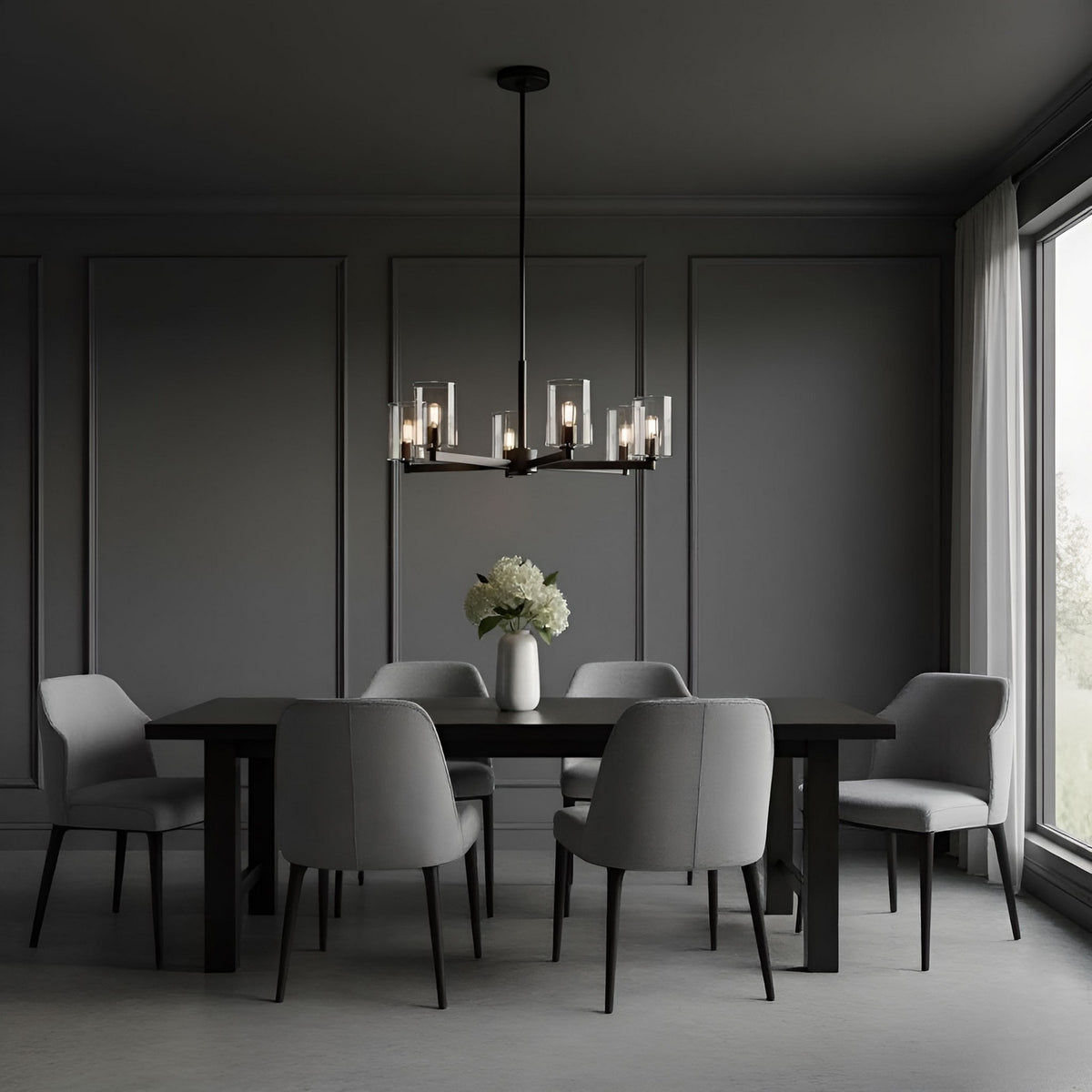Fullton Five Light Chandelier — 10.38", 60 W