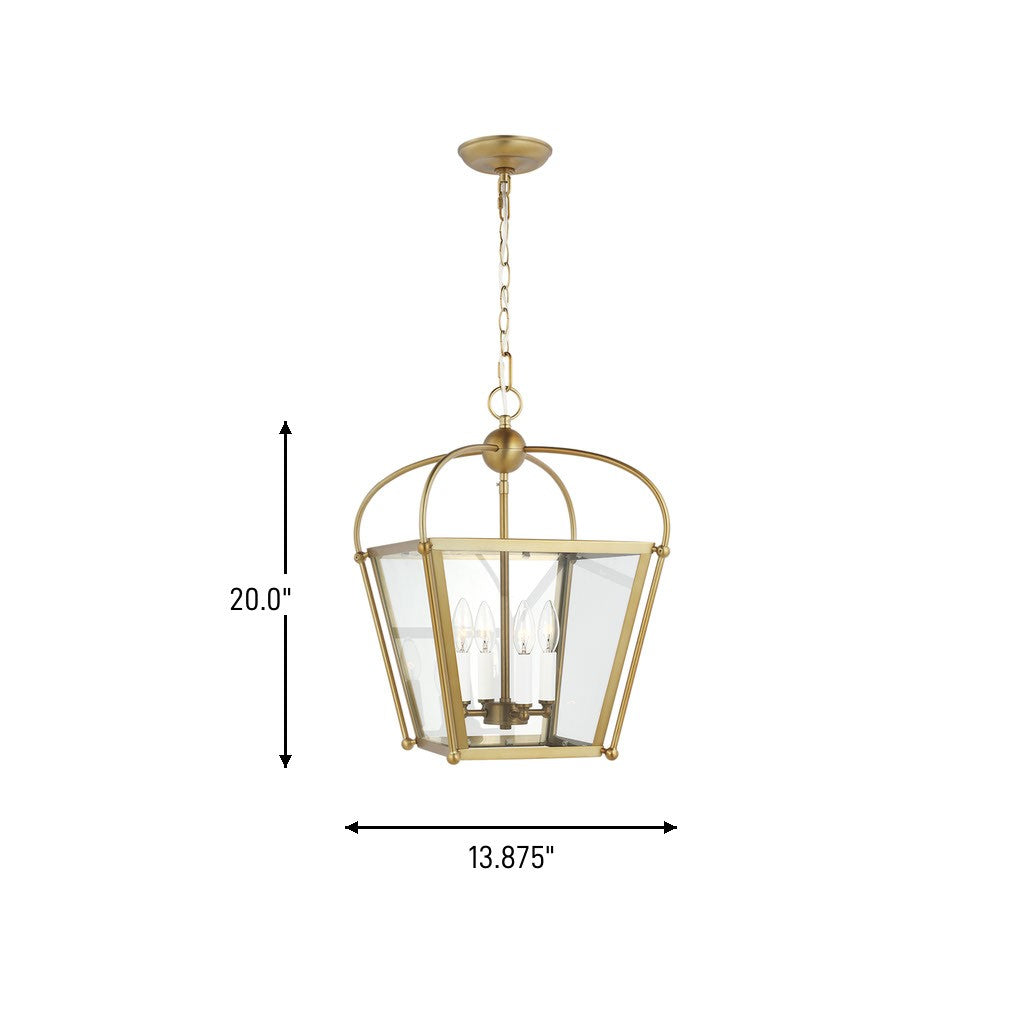 Four Light Foyer — 20.00", 60 W