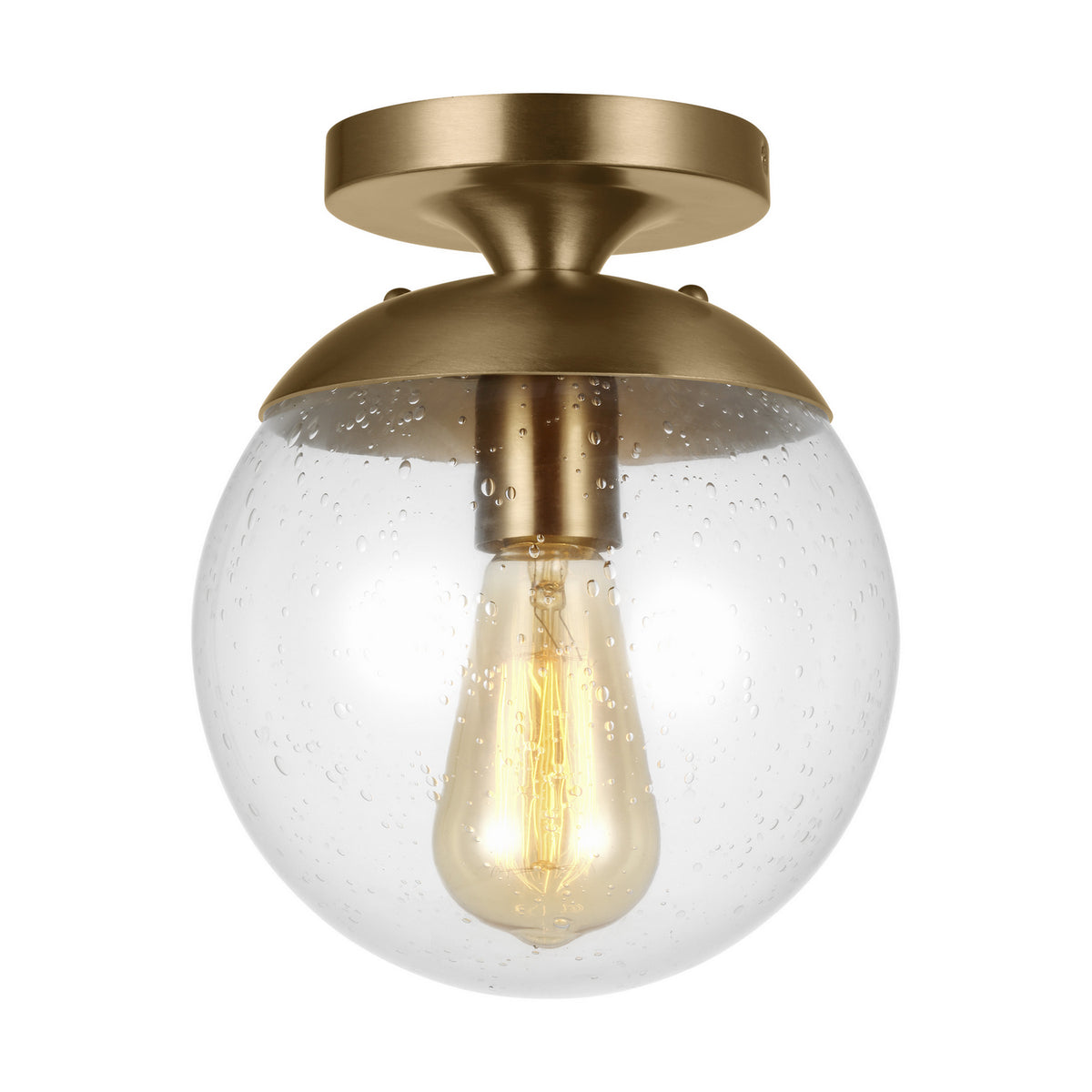 Leo Hanging Globe Flush Mount