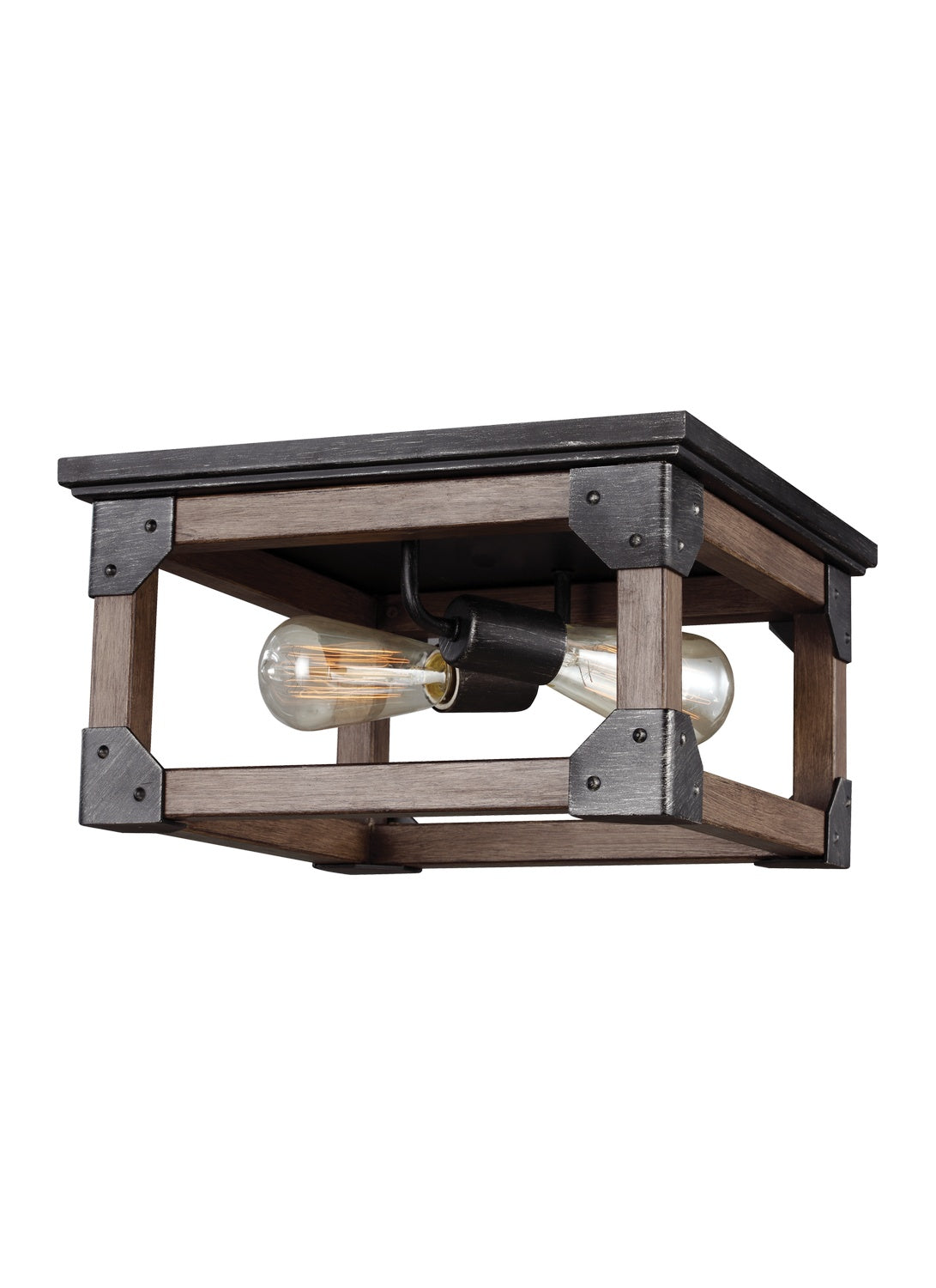 Dunning Two Light Flush Mount