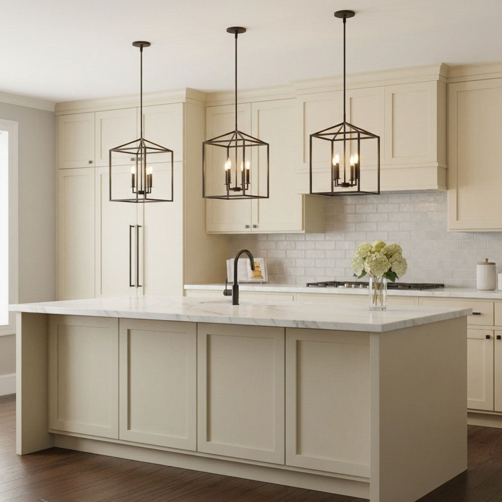 Perryton Four Light Hall/Foyer Pendant — 18.50"