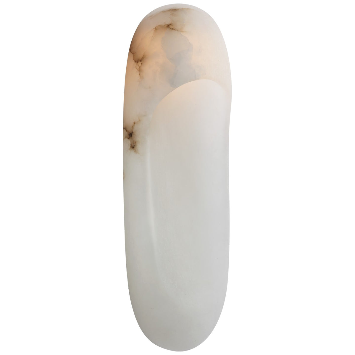 Esculpa 18" Elongated Alabaster Wall Light